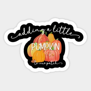 Pumpkin Patch Baby Sticker